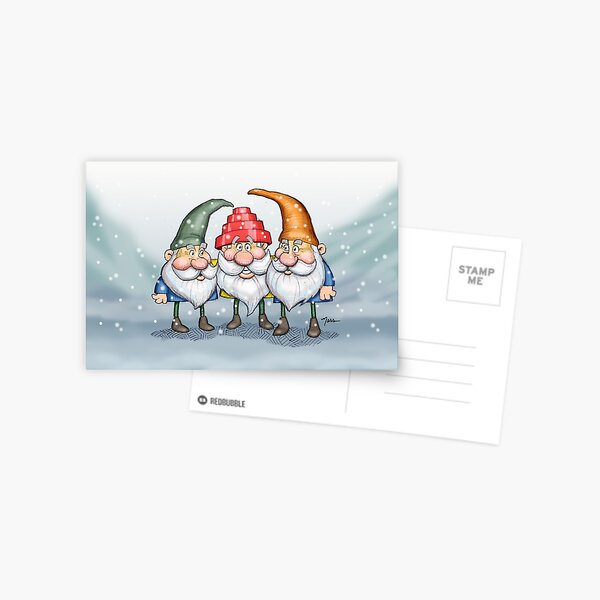 Devo Gnomes Postcard