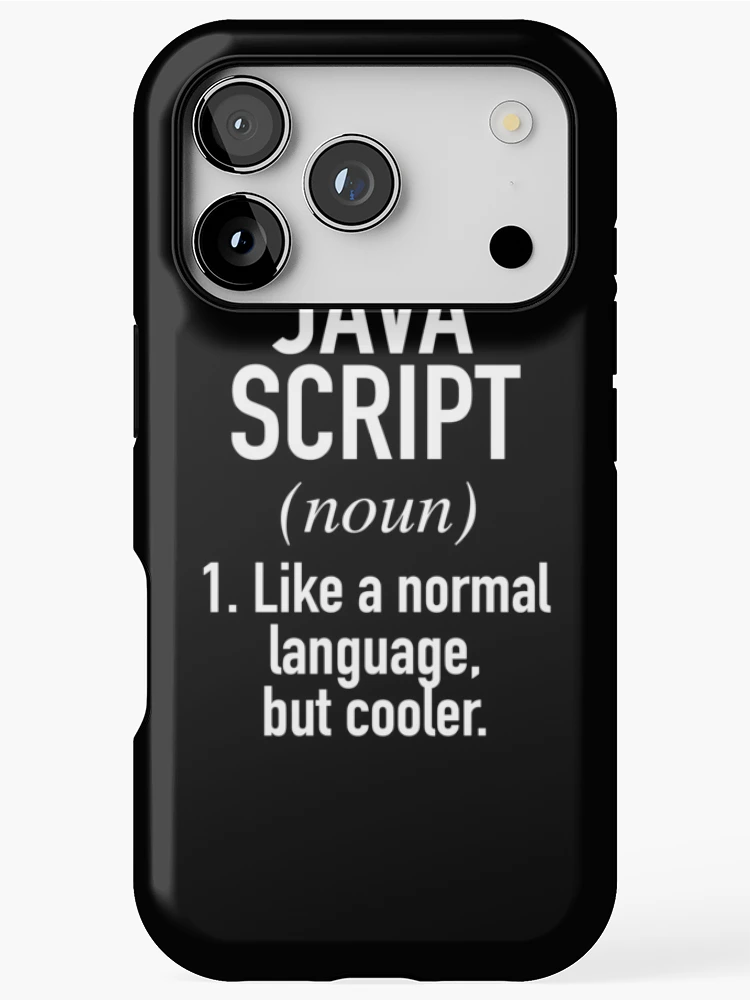 Thumbnail 1 of 4, iPhone Case, Javascript Programming Language Defined - Programmer - Coder designed and sold by HiddenVerb.
