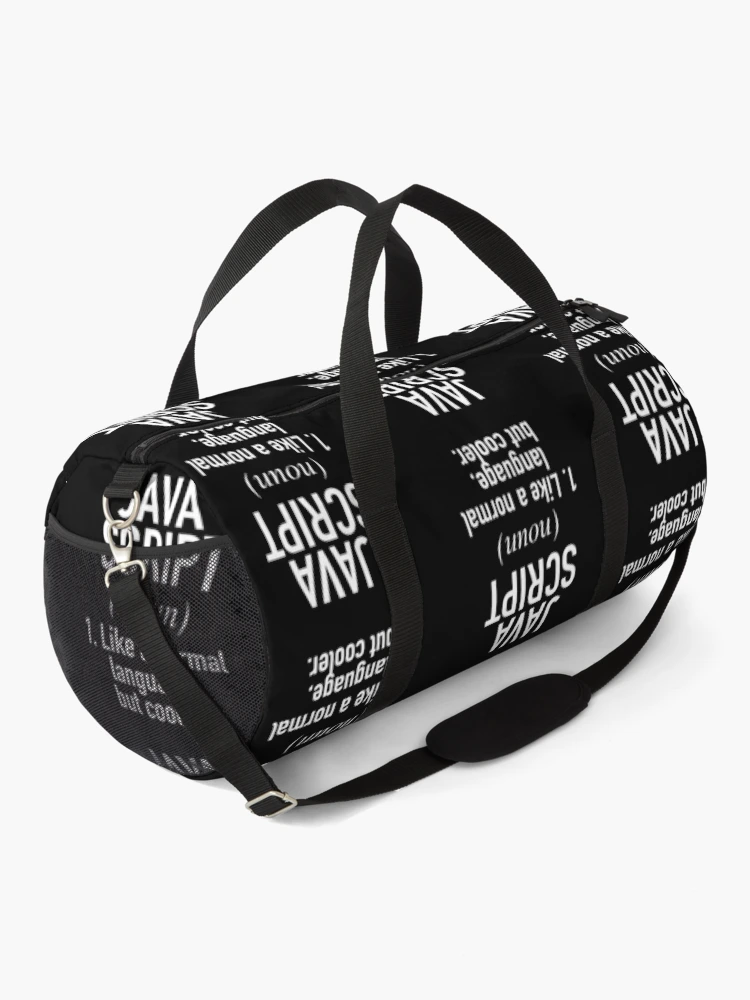 Thumbnail 2 of 3, Duffle Bag, Javascript Programming Language Defined - Programmer - Coder designed and sold by HiddenVerb.