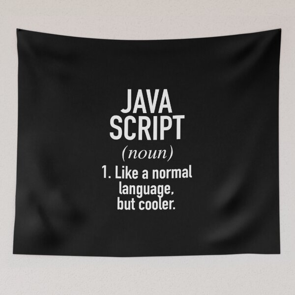 Item preview, Javascript Programming Language Defined - Programmer - Coder designed and sold by HiddenVerb.