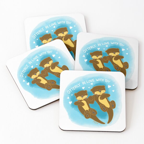 Item preview, Otterly in Love With You designed and sold by ArtByKarla.