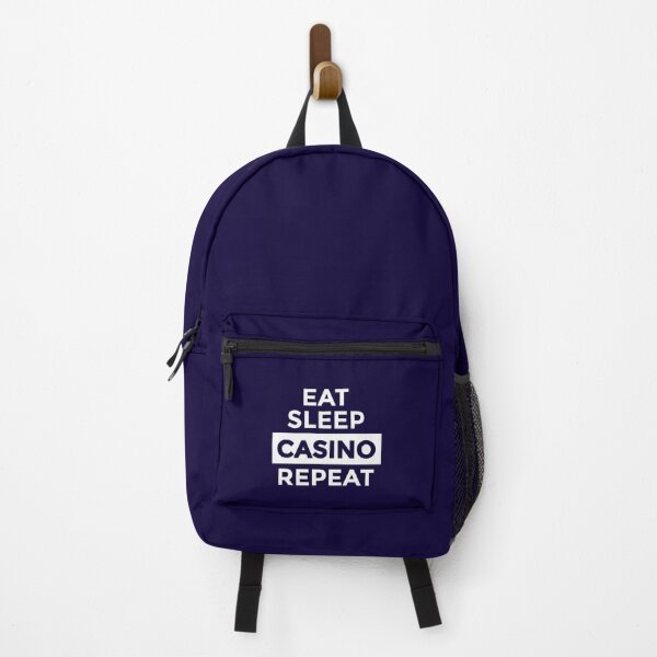 Item preview, Eat Sleep Casino Repeat designed and sold by CatArtStore.