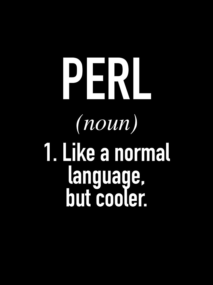 Thumbnail 3 of 3, Scarf, Perl Programming Language Defined - Programmer - Coder designed and sold by HiddenVerb.