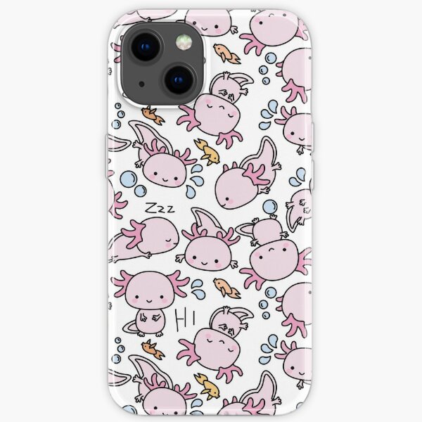 Swimmy Axolotls iPhone Soft Case