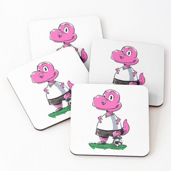 Item preview, Soccer Dinosaur Girl designed and sold by iHeartDinosaurs.