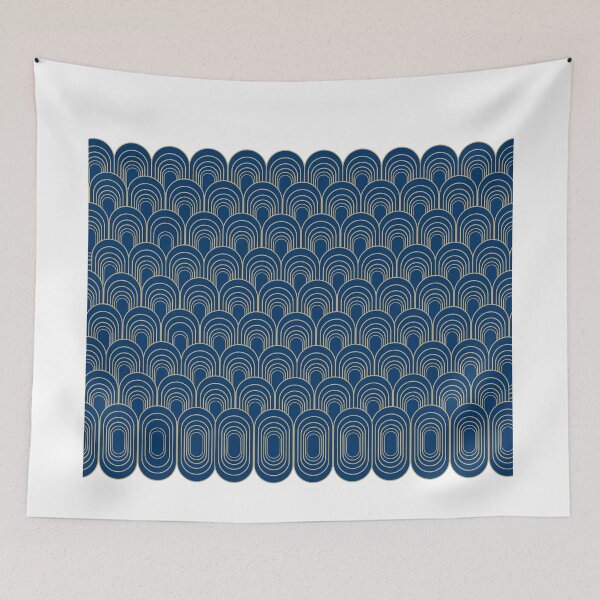 Item preview, 8ts Art Deco Pattern Ovals designed and sold by 8tsoriginals.