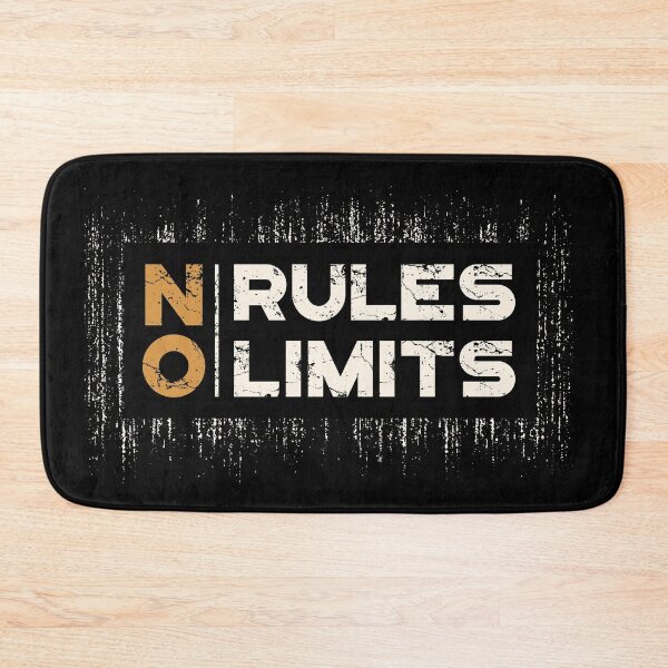 Item preview, No Rules and No Limits designed and sold by eskitus2020.
