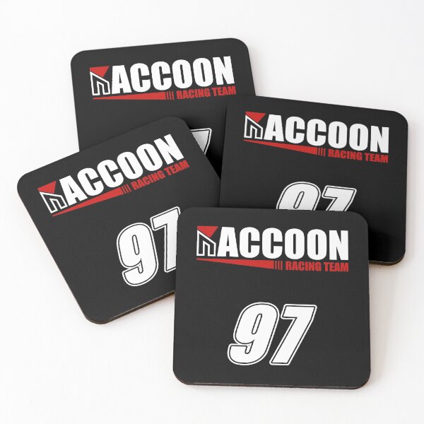 Item preview, Raccoon City Racing Team White designed and sold by UltraMelon.
