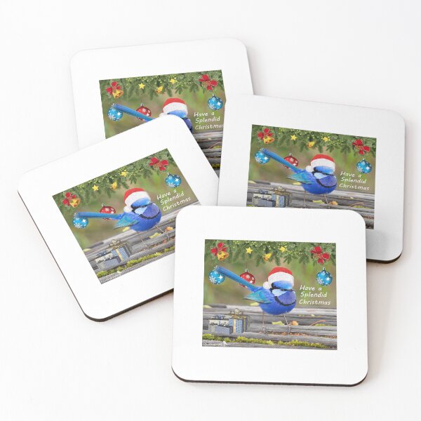 Item preview, Xmas Blue Wren designed and sold by Peter Caddy.