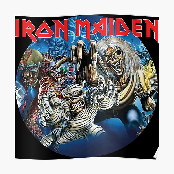 Iron Maiden Wall Art | Redbubble