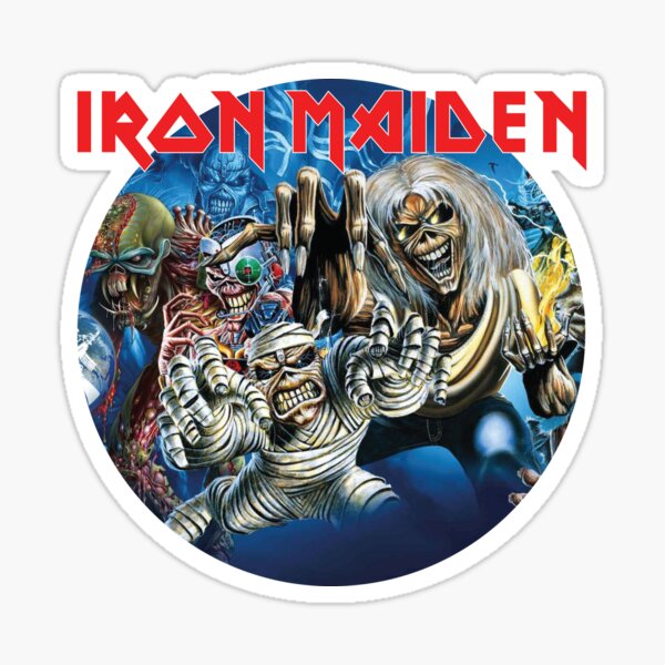 Iron Maiden Sticker New York 666