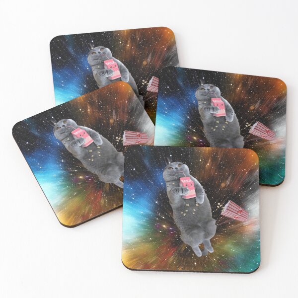 Item preview, Space Cat Black Hole Galaxy Kitten designed and sold by Sabbaht.