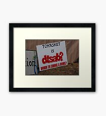 It's finally legal! Framed Print