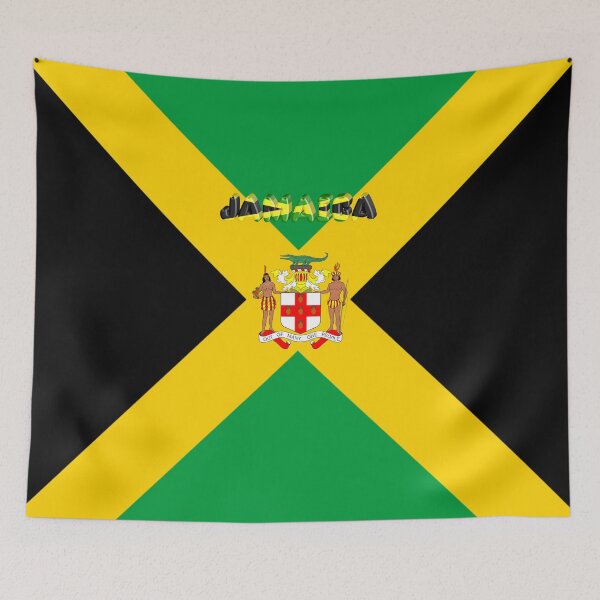 Item preview, Jamaican flag designed and sold by P-I-R.