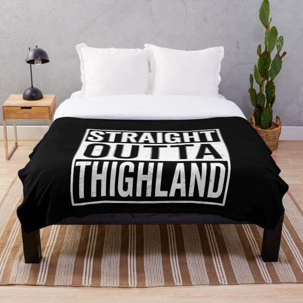 Item preview, Straight Outta Thighland Trump Thailand Goof  designed and sold by elderberry.