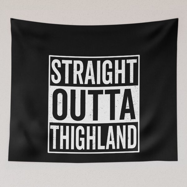 Item preview, Straight Outta Thighland Trump Thailand Goof  designed and sold by elderberry.