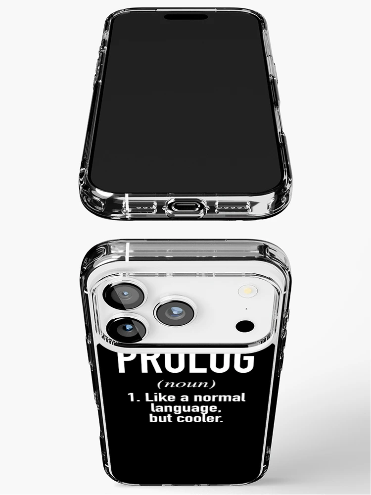 Thumbnail 3 of 5, iPhone Case, Prolog Programming Language Defined - Programmer - Coder designed and sold by HiddenVerb.