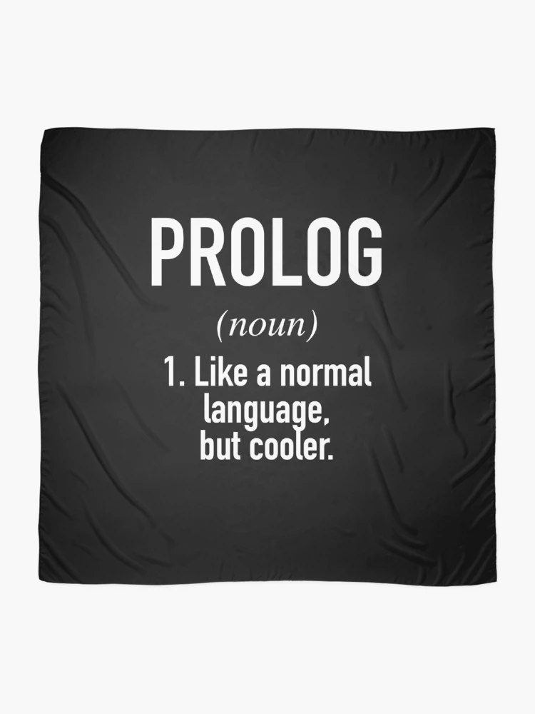 Thumbnail 2 of 3, Scarf, Prolog Programming Language Defined - Programmer - Coder designed and sold by HiddenVerb.