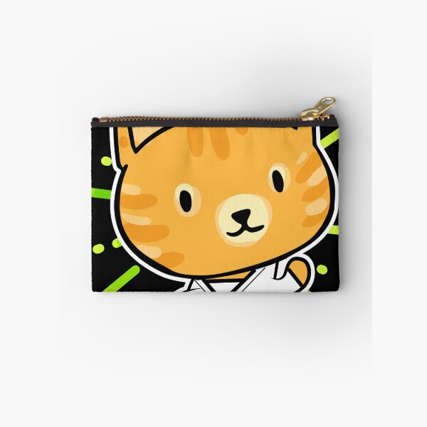 Item preview, Brazilian Jiu Jitsu Cat Gift Design Kawaii BJJ Fans product designed and sold by Lisbob.
