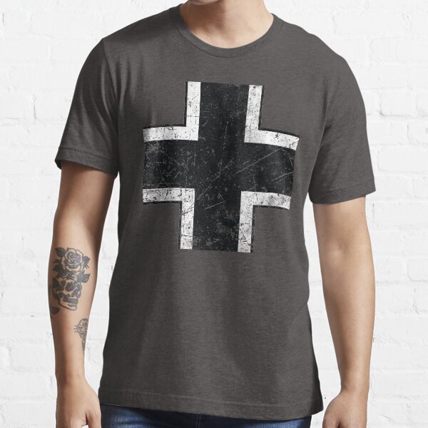 Germany WW2 Iron Cross Luftwaffe Wehrmacht Essential T-Shirt