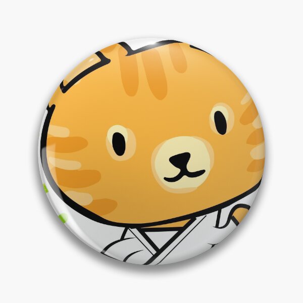 Item preview, Brazilian Jiu Jitsu Cat Gift Design Kawaii BJJ Fans product designed and sold by Lisbob.