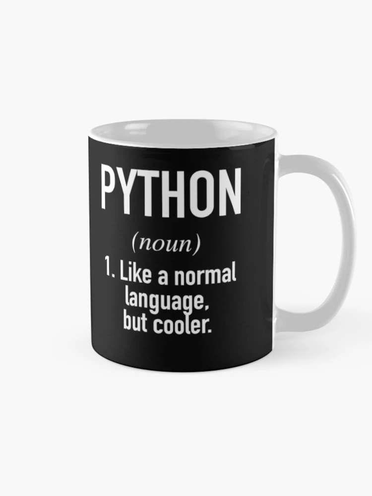 Thumbnail 3 of 6, Coffee Mug, Python Programming Language Defined - Programmer - Coder designed and sold by HiddenVerb.