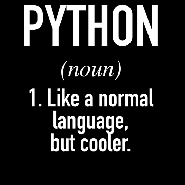 Artwork thumbnail, Python Programming Language Defined - Programmer - Coder by HiddenVerb