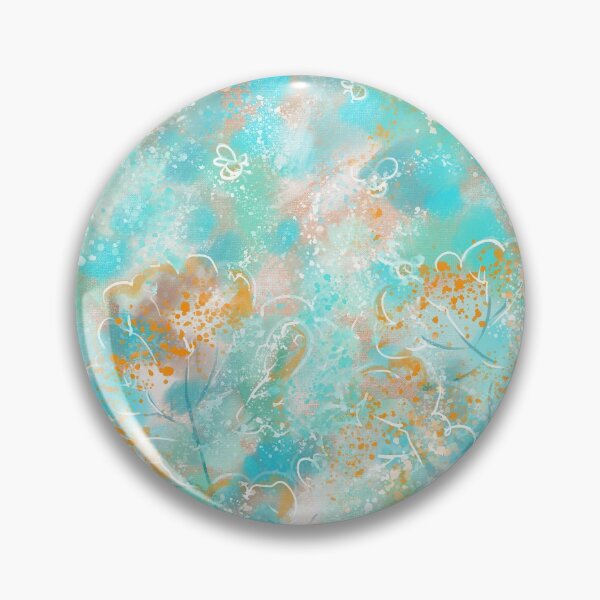 Item preview, Abstract painting. Winter bees. designed and sold by Mankaanna.