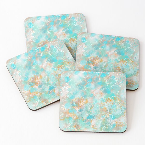 Item preview, Abstract painting. Winter bees. designed and sold by Mankaanna.