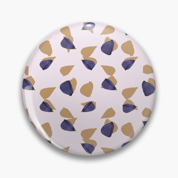 Item preview, who loves me? linen flower petals pattern designed and sold by rysunki-malunki.