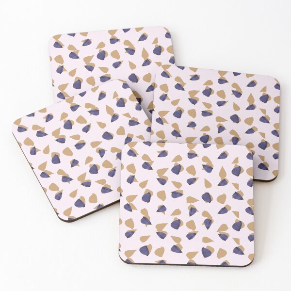 Item preview, who loves me? linen flower petals pattern designed and sold by rysunki-malunki.