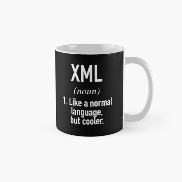 Item preview, XML Programming Language Defined - Programmer - Coder designed and sold by HiddenVerb.