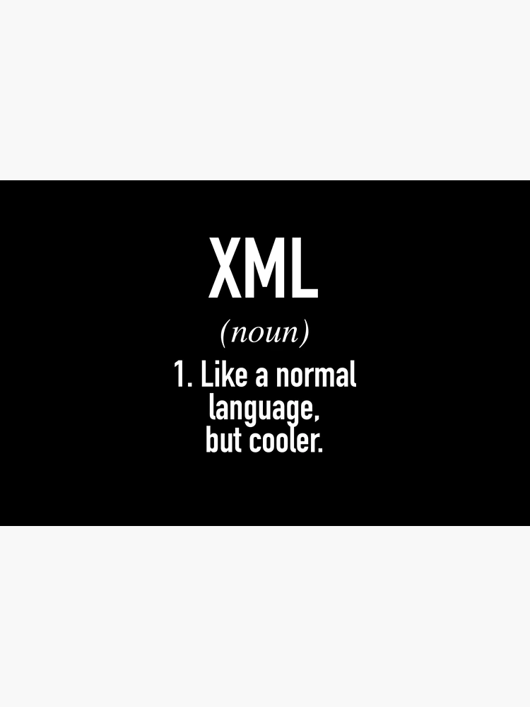 Thumbnail 2 of 2, Laptop Sleeve, XML Programming Language Defined - Programmer - Coder designed and sold by HiddenVerb.