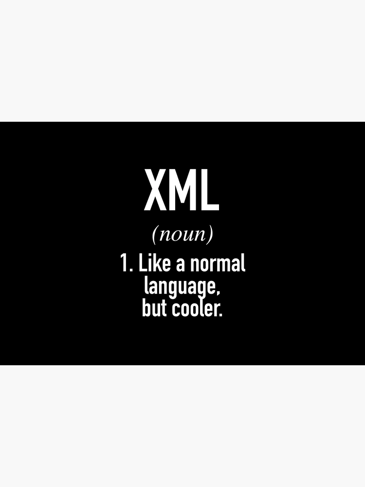 Thumbnail 6 of 6, Bath Mat, XML Programming Language Defined - Programmer - Coder designed and sold by HiddenVerb.
