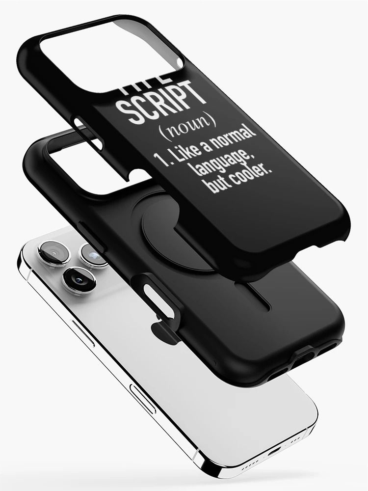 Thumbnail 2 of 4, iPhone Case, TypeScript Programming Language Defined - Programmer - Coder designed and sold by HiddenVerb.