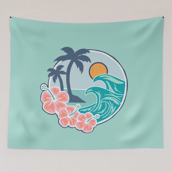 Item preview, Beach Paradise  designed and sold by honeystickersz.