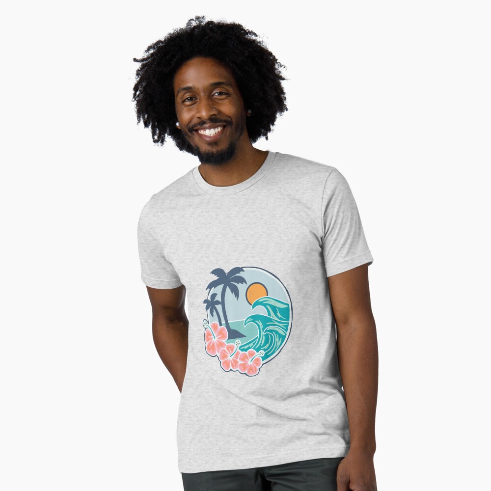 Aperçu de l'œuvre T-shirt chiné créée et vendue par honeystickersz.