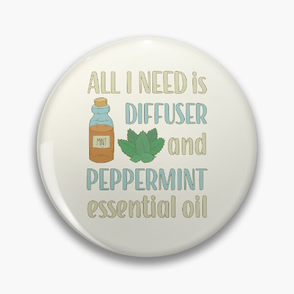 Item preview, All I Need is Peppermint Essential Oil designed and sold by GrimButterfly.