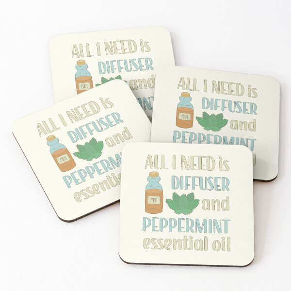 Item preview, All I Need is Peppermint Essential Oil designed and sold by GrimButterfly.