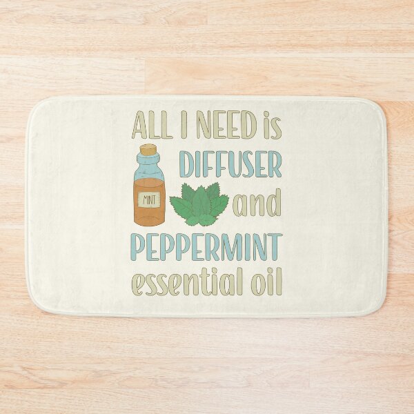 Item preview, All I Need is Peppermint Essential Oil designed and sold by GrimButterfly.
