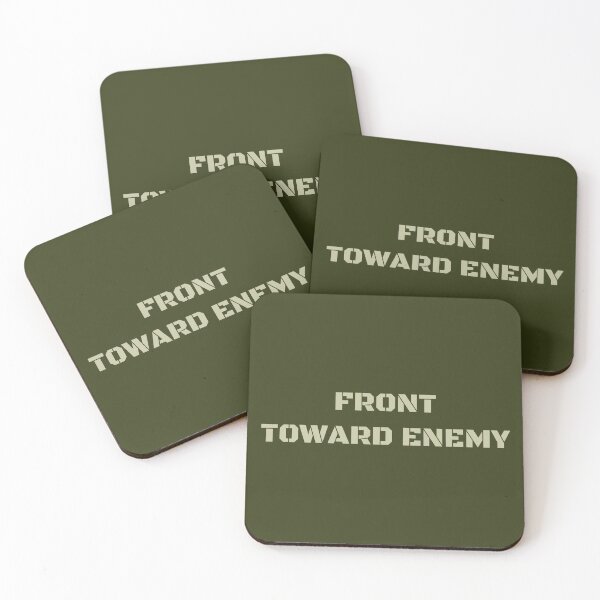 Item preview, Claymore Mine FRONT TOWARD ENEMY Military Covid Corona designed and sold by WeirdFlexMob.