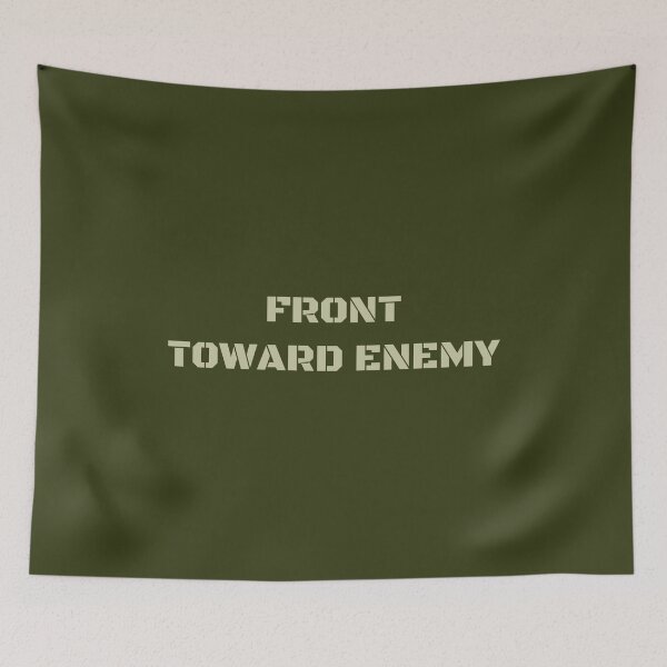 Item preview, Claymore Mine FRONT TOWARD ENEMY Military Covid Corona designed and sold by WeirdFlexMob.