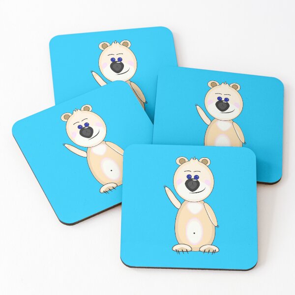 Item preview, Cartoon cute teddy bear flat style design. designed and sold by Kajaniko.
