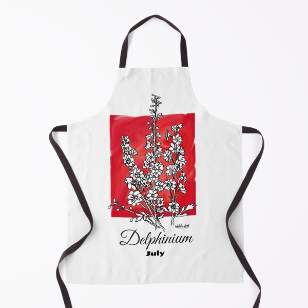 Item preview, July birth flower - delphinium designed and sold by RebekahMahoney.