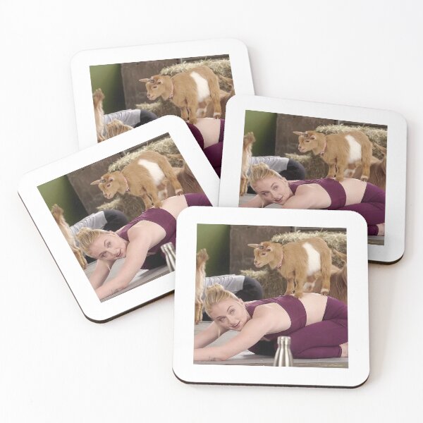 Item preview, Sophie Turner with goats designed and sold by aangelides.