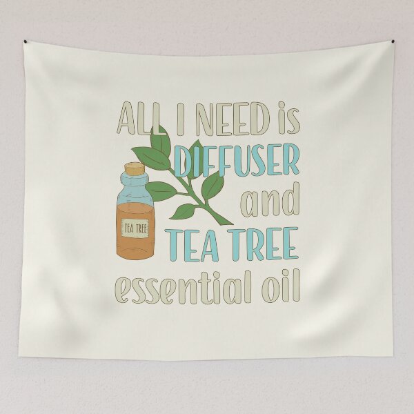 Item preview, All I Need is Tea Tree Essential Oil designed and sold by GrimButterfly.