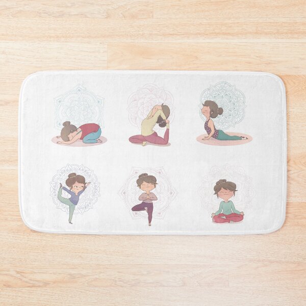 Item preview, Yoga Girl - Asanas designed and sold by Rita Cuppari.