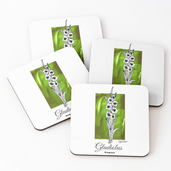 Item preview, August birth flower - gladiolus designed and sold by RebekahMahoney.