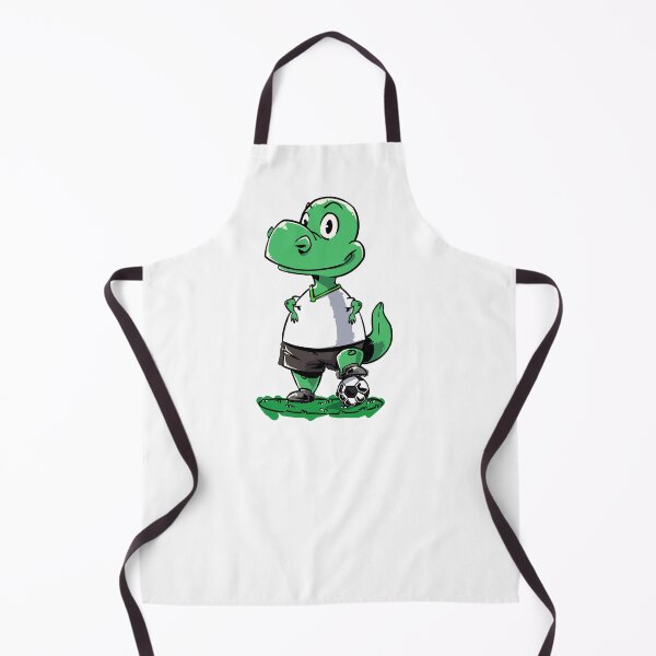 Item preview, Soccer Dinosaur - Green designed and sold by iHeartDinosaurs.