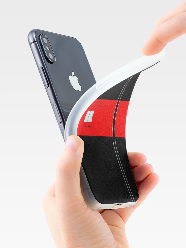 "Moleskine Red " iPhone Case & Cover by Balugix Redbubble